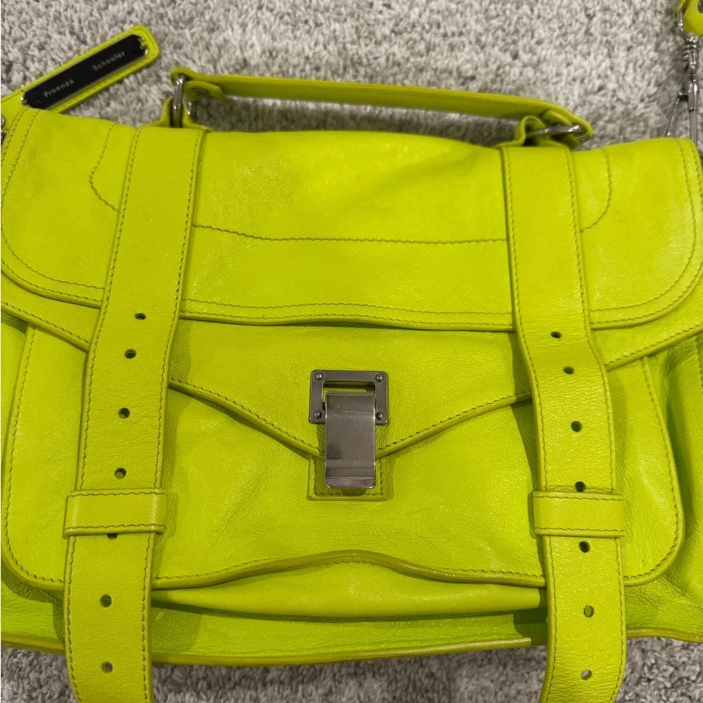 Proenza Schouler PS1 Medium Satchel Sulfer - Picture 7 of 15